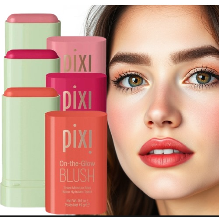PIXI Blush Stick(Multifunctional Eyes,Cheeks,Lips Tint)