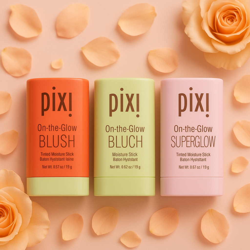 PIXI Blush Stick(Multifunctional Eyes,Cheeks,Lips Tint)
