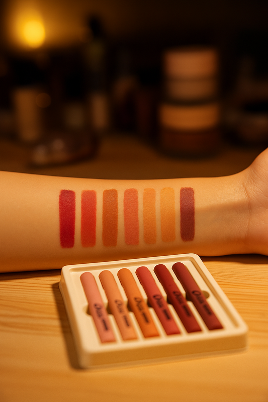 Heng Feng Dream Matte Lipsticks-Packed Of 6
