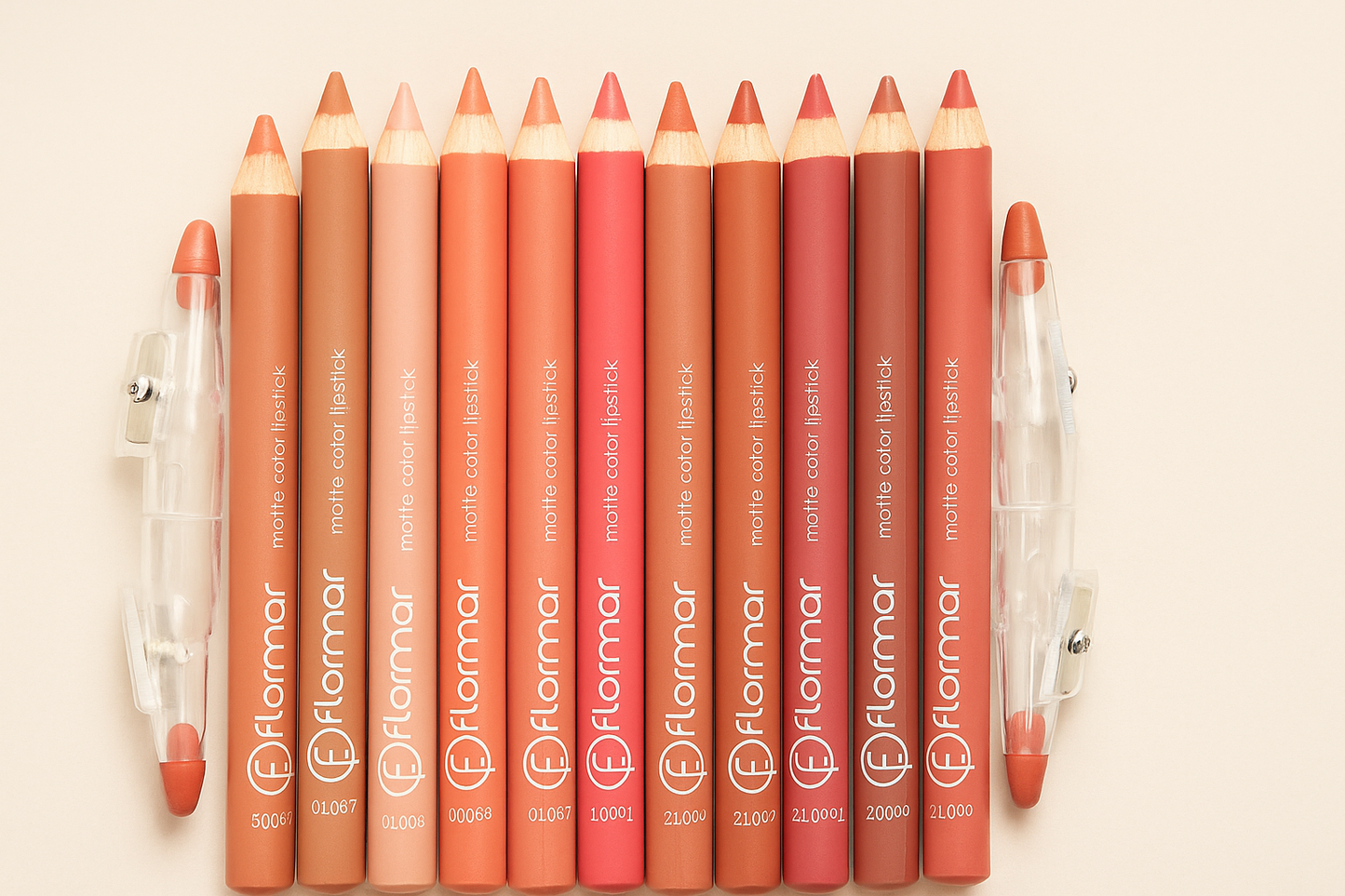 Flarmor Lip Liner Pencils - Packed Of 12